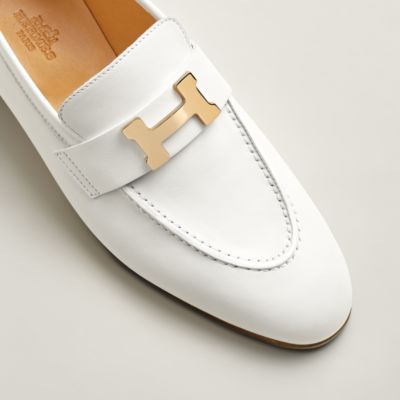 ホワイト - レディースローファーとダービー | Hermès - エルメス-公式